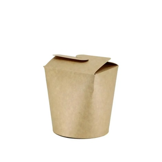 Karton Noodle ve Döner Kutusu Kraft 16 oz